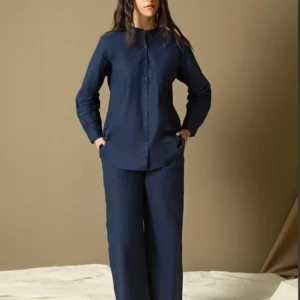 Studio Navy Co-ord front view